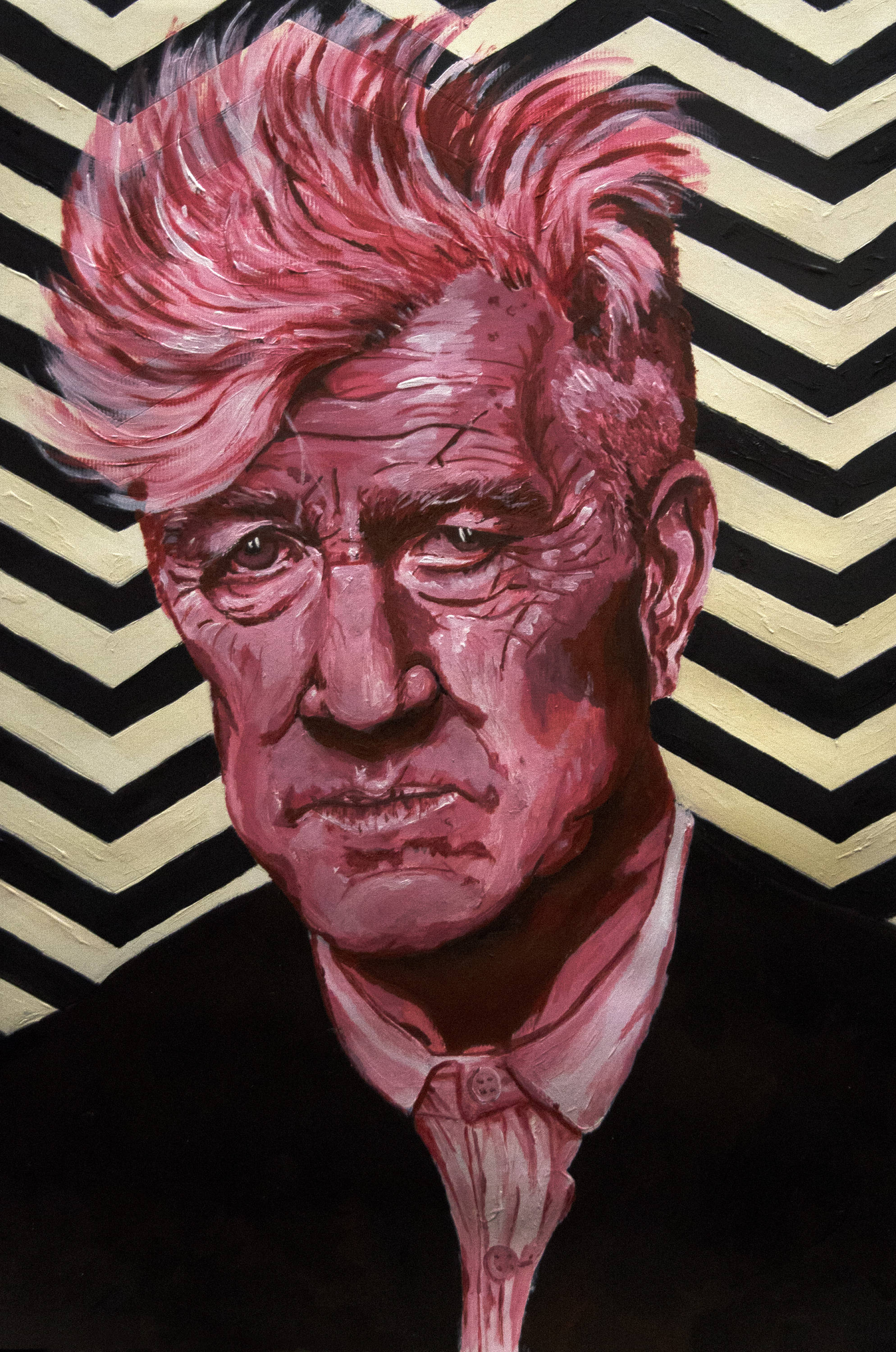David Lynch acrylic portrait Fine art print Etsy