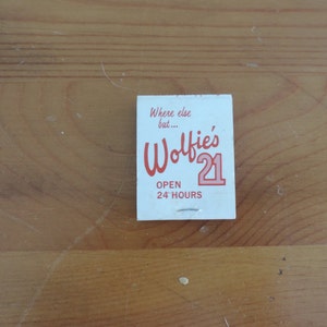 Diner Deli Sandwich Shop Matchbook - Vintage Matchbox - Vintage Matchbook - Paper Ephemera