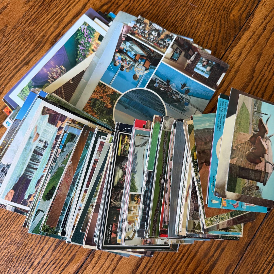 Lot of 300+ Vintage Postcards - Etsy