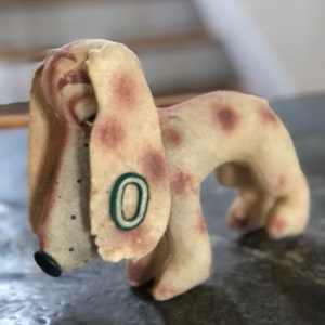Ohio University Stuffed Dog Vintage Toy Collegiate Souvenir
