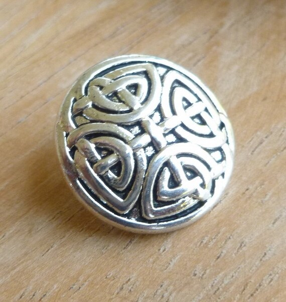 Keltischer Knoten Tasten keltische Knoten-Knopf Ösenknopf | Etsy