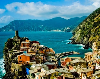 Italy Photography - Travel, Cinque Terre, Romantic Wall Art - "Daydreams of Italy"