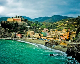 Italy Photography - Travel, Romantic Wall Art -  Beautiful Cinque Terre, Italy