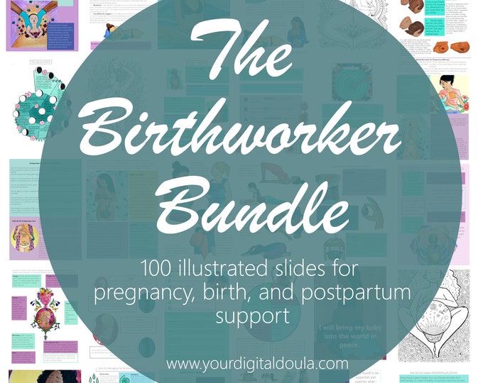 DIGITAL The NEW Birthworker Bundle/ Childbirth Education/ Breastfeeding / Postpartum Support/ Lactation/ Doula