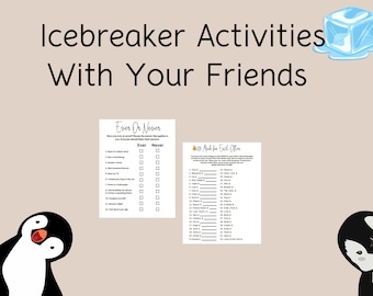 Icebreaker Activities With Your Friends | Fun Party Games | Get To Know You | Reunion Games