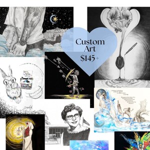 Custom Art - Memorial Portrait - Personal Commission