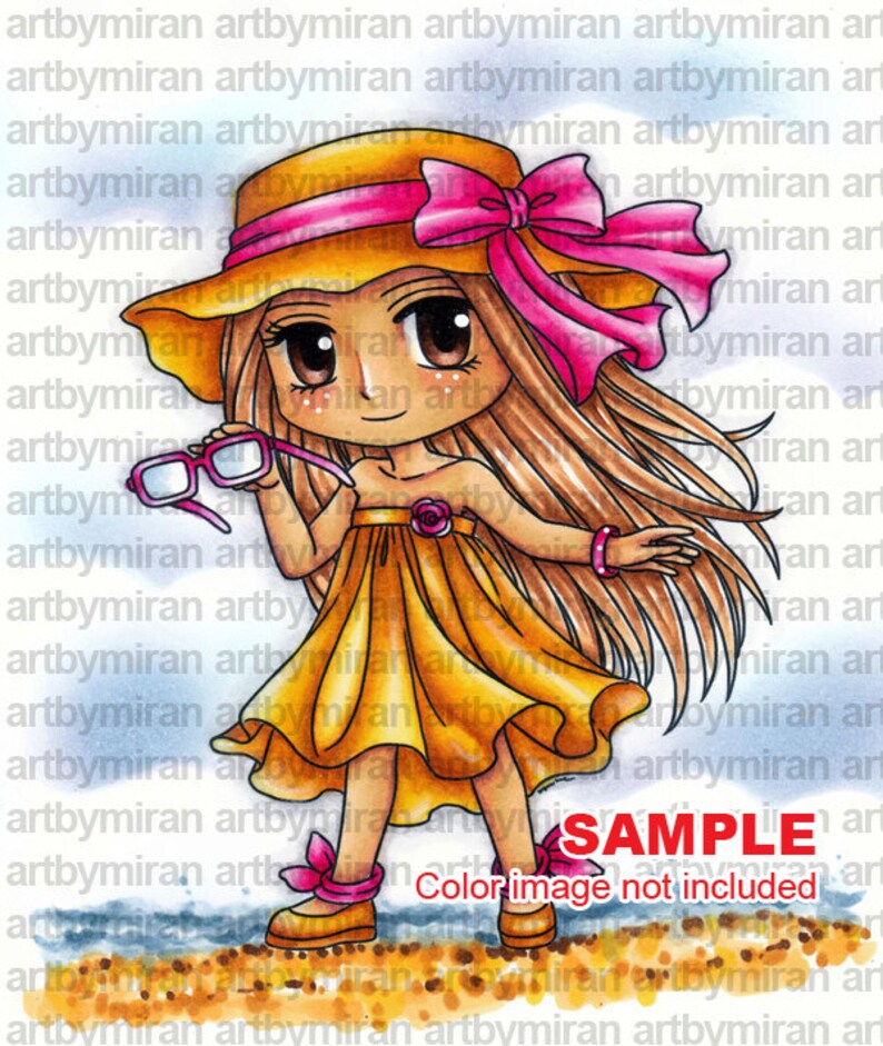 Digital Stamp Sunshine Suzie 297 image 2