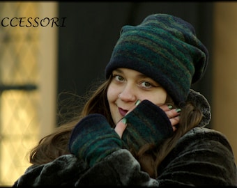 Mützen Wolle und Samt