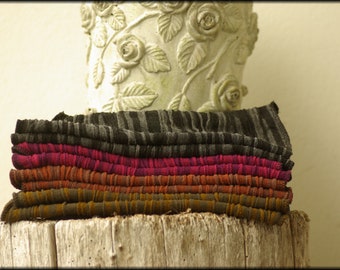 Arm warmers women's cuffs viscose black grey wrist warmers