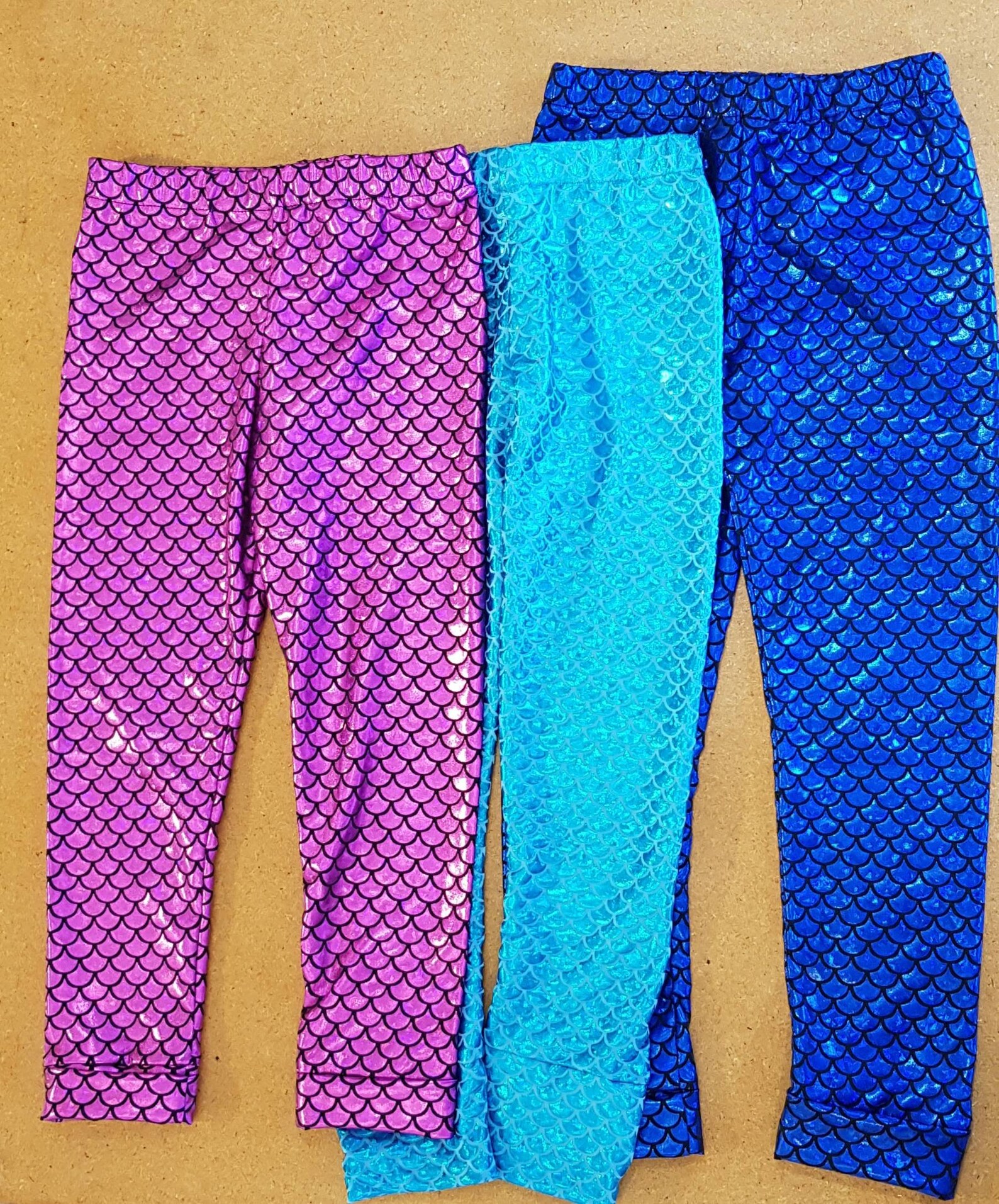 Kids Mermaid Leggings Childrens Mermaid Leggings Kids Etsy UK