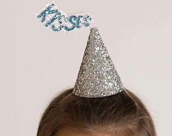 Glittery Kisses Halloween Party Hat