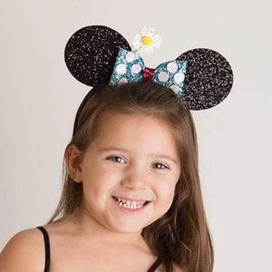 Classic Mouse Ears Headband Mouse Birthday Mouse Headband Ears image 2