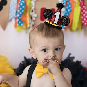 BIRTHDAY Mouse Ears Hat | Birthday | Ears | Mouse Birthday| | Mickey Style | Mouse Birthday