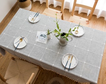 White Jacquard Tablecloth Damask Decorative Napkin Runner Dining Square Round UK