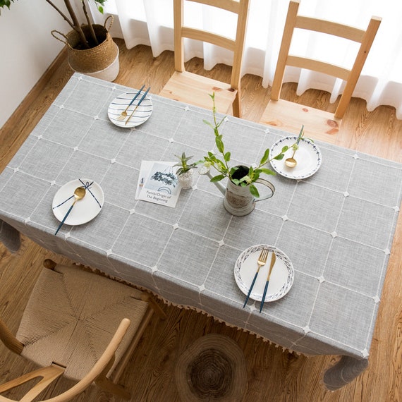Tablecloth for online 6 chair table