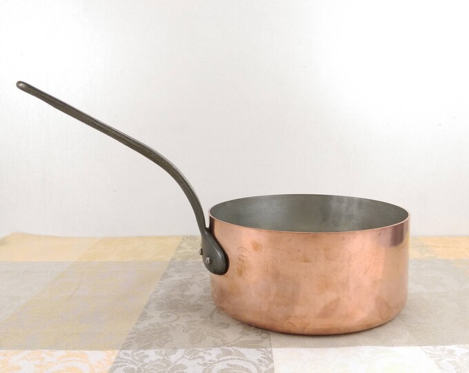 Vintage Baumalu Copper Sauce Pan 8 Pot 2.5 Qt. Made in France Etsy