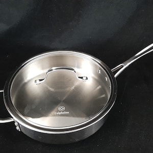 Vtg Rena Ware 9.5 3 Ply Stainless Steel Double Handle Frying Pan