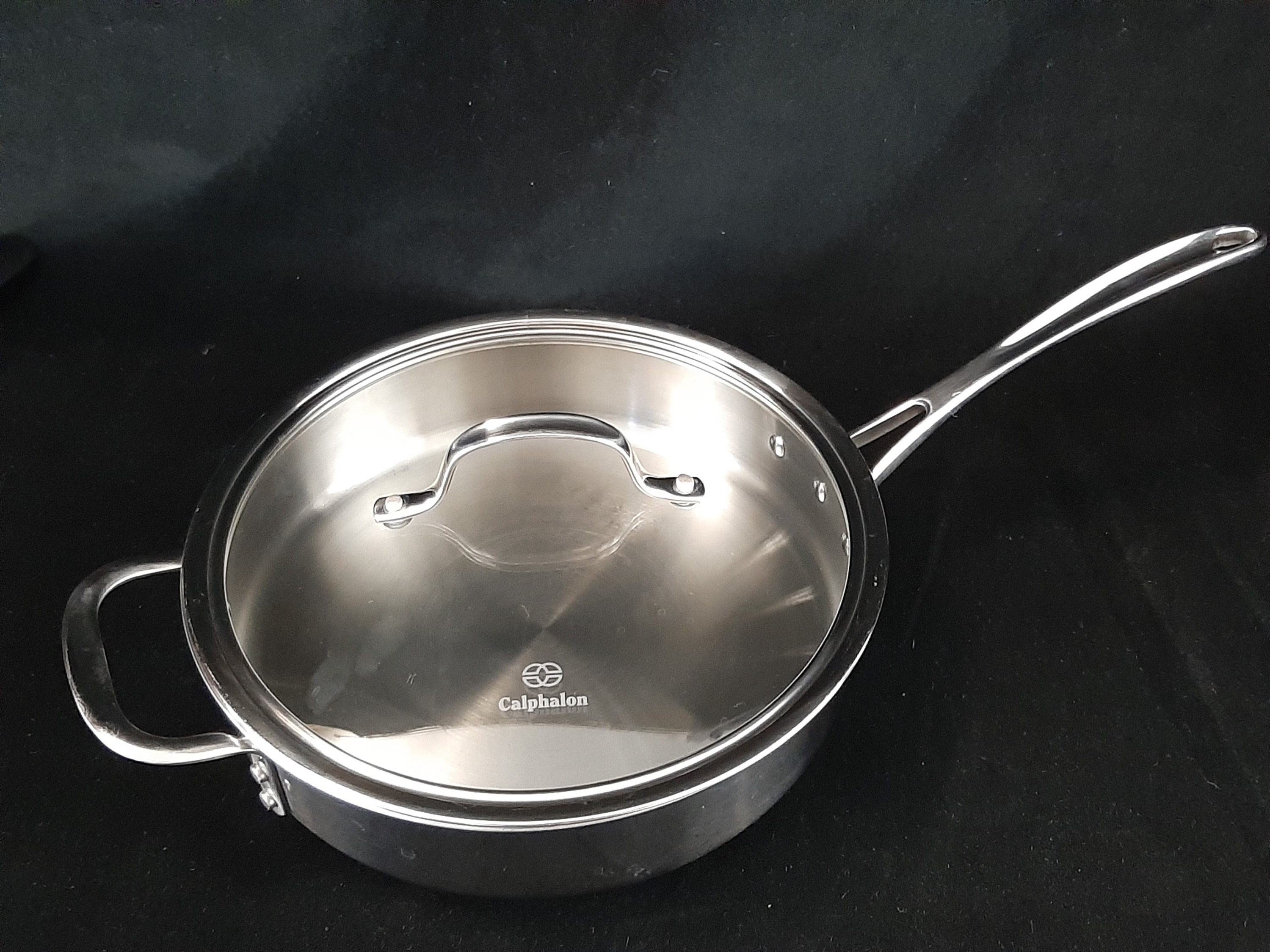 Calphalon tri ply stainless on sale steel