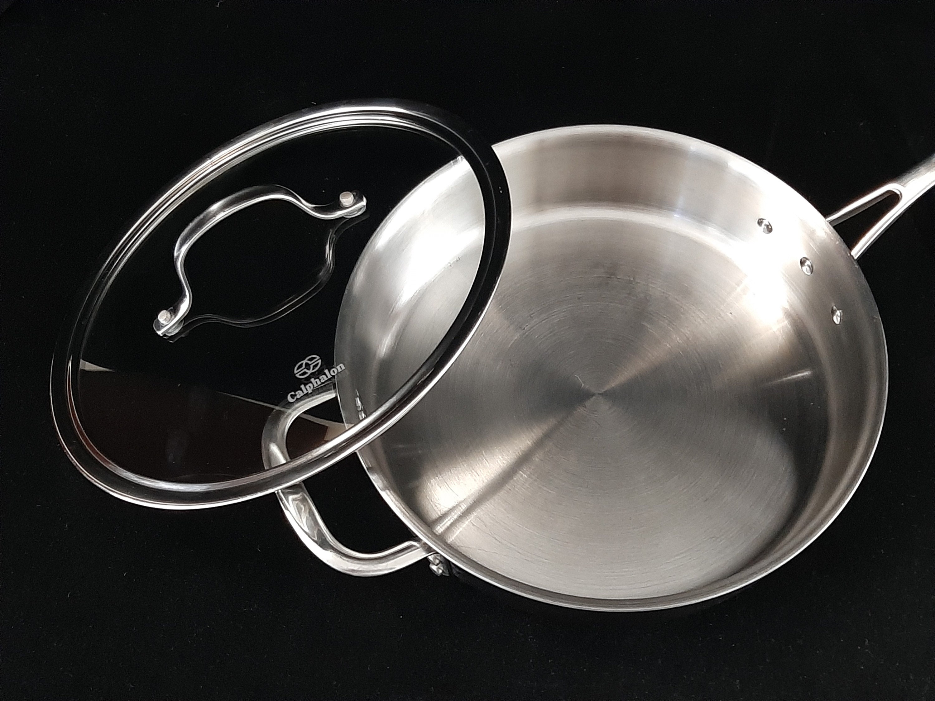 Calphalon Tri-Ply Stainless Steel 3-Quart Chef's Pan 