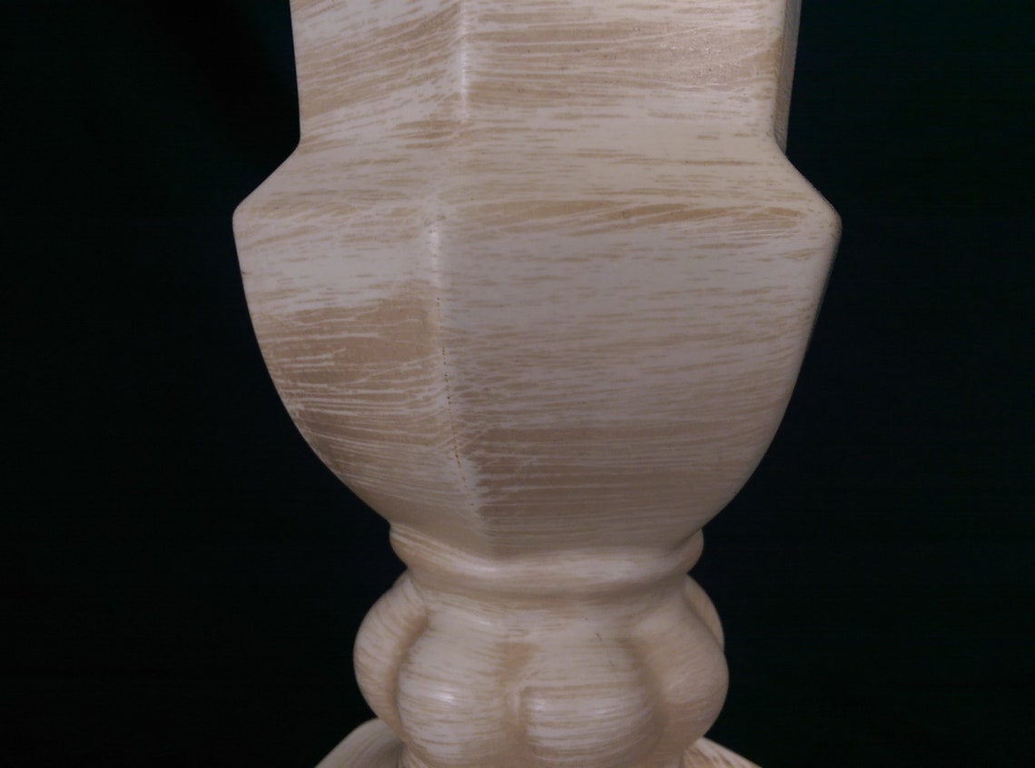 Haeger Trophy Urn Vase with Matt Cream and Tan Tweed Glaze Etsy
