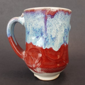 Studio Pottery Large Mug by Dragonflies and Mud Pottery Angel Brame