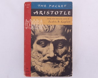 The Pocket Aristotle by Kaplan, Justin D. 1958 Excellent condition Old and Rare Find