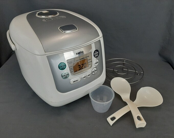 Sanyo ECJHC100S 10cup Rice Cooker and Slow Cooker Multicooker With PDF Digital Manual Etsy