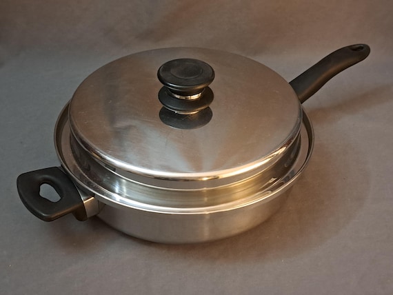 Icook Amway Queen Saute Pan: 2.5L Surgical Stainless Steel