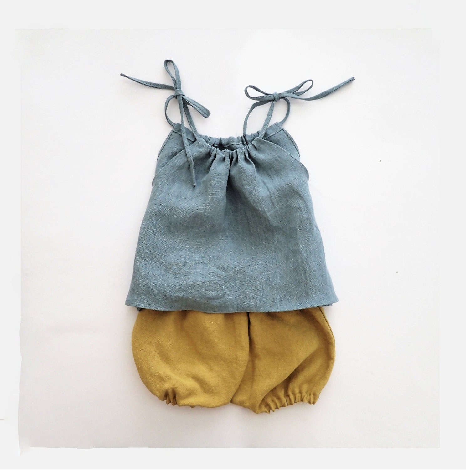 Eco Friendly Baby Linen Clothes Children Linen Outfit Etsy