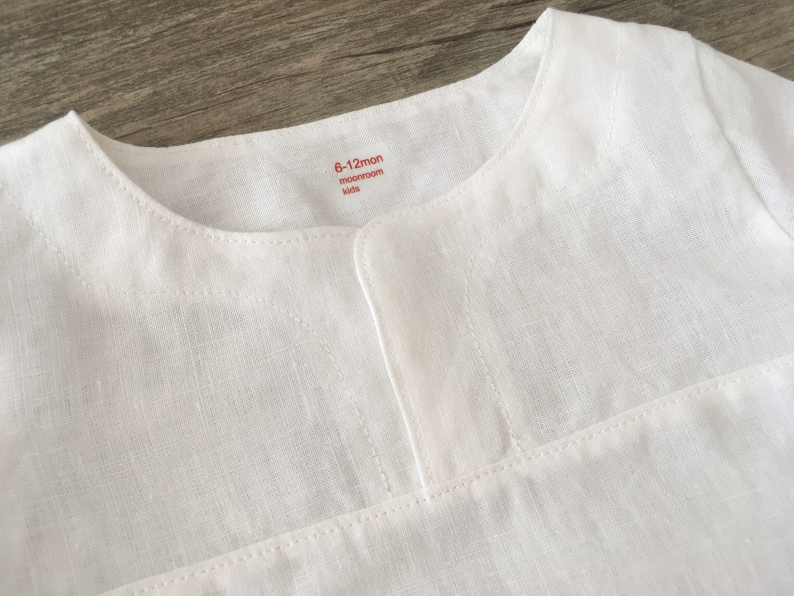 Baby Boy Offwhite 100 Linen Shirt Toddler Boy Top Etsy