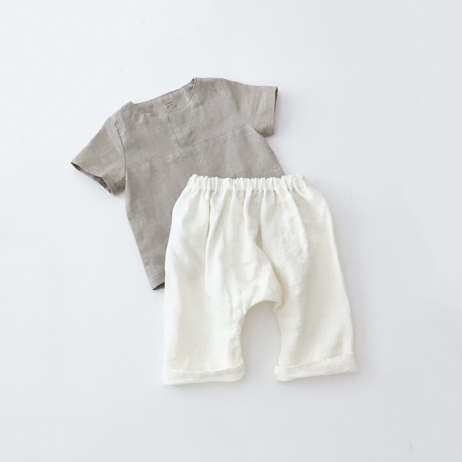 Baby Boy Natural Linen Shirt Toddler Boy Top Etsy New Zealand