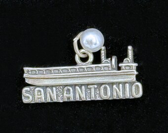 Sterling Silver San Antonio Charm