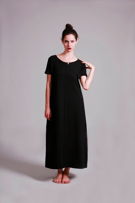 long black summer dress