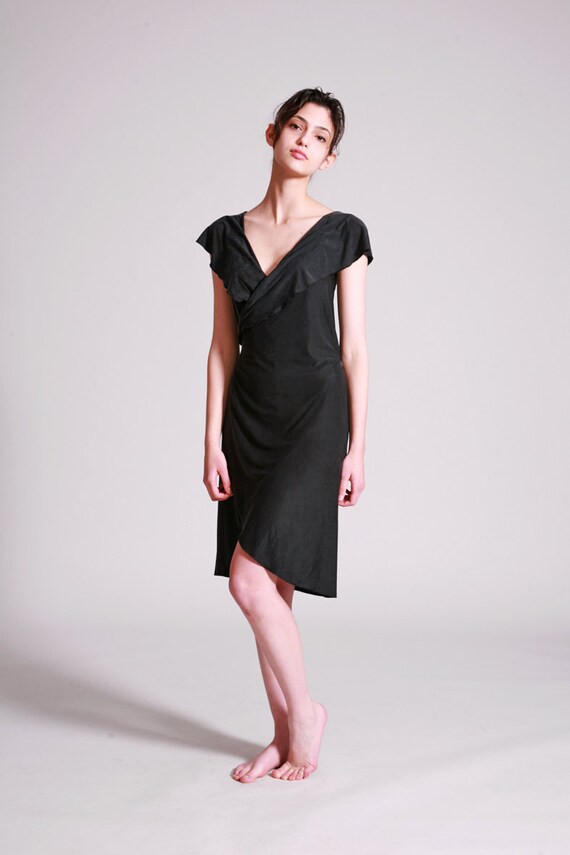 little black dress wrap