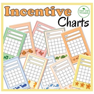 10 cartes de récompenses sur le thème de l'océan | Tableaux d'incitation imprimables pour les jeunes apprenants | Téléchargement numérique du comportement positif