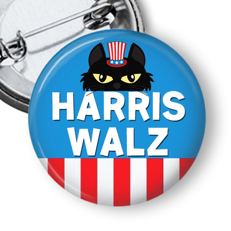Harris Walz Button - Etsy