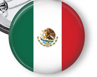Mexican flag buttons