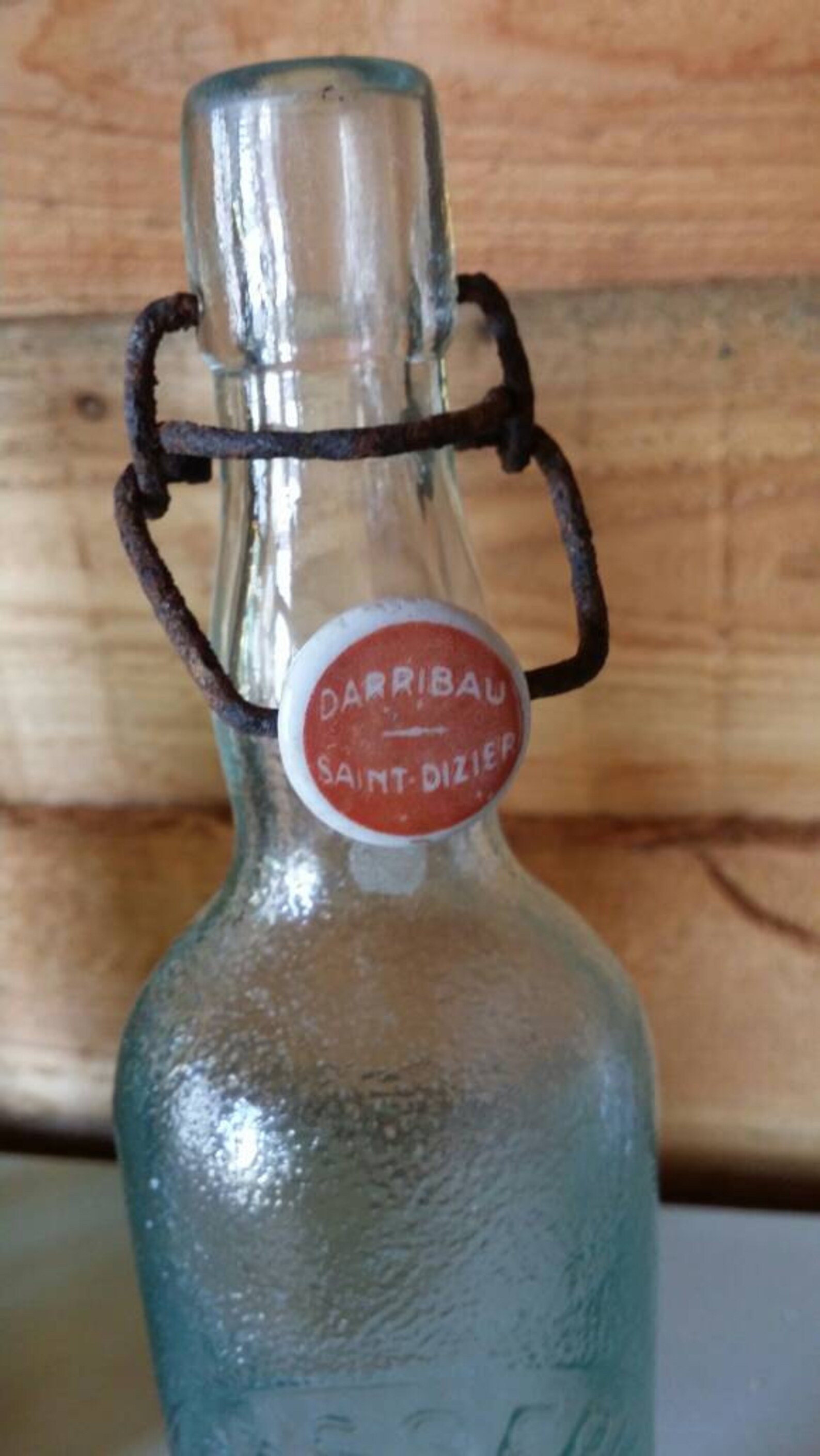 Vintage french lemonade /beer bottle 1960s Etsy