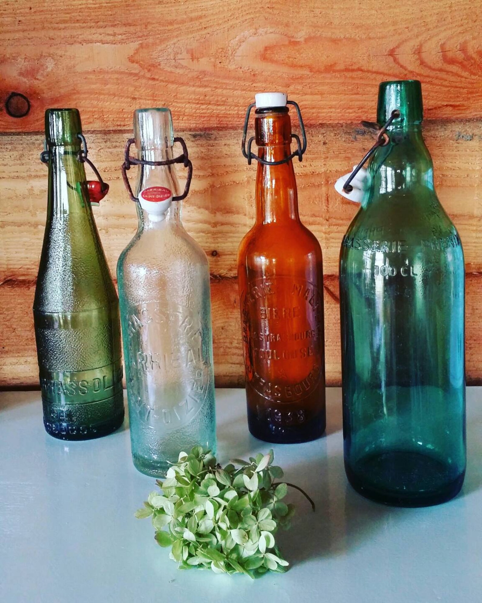 Vintage french lemonade /beer bottle 1960s Etsy