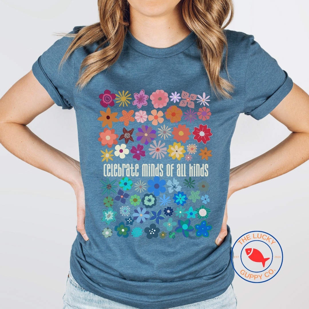 Autism Awareness Month Women's T-Shirt in April Wear Blue Be Kind Lo