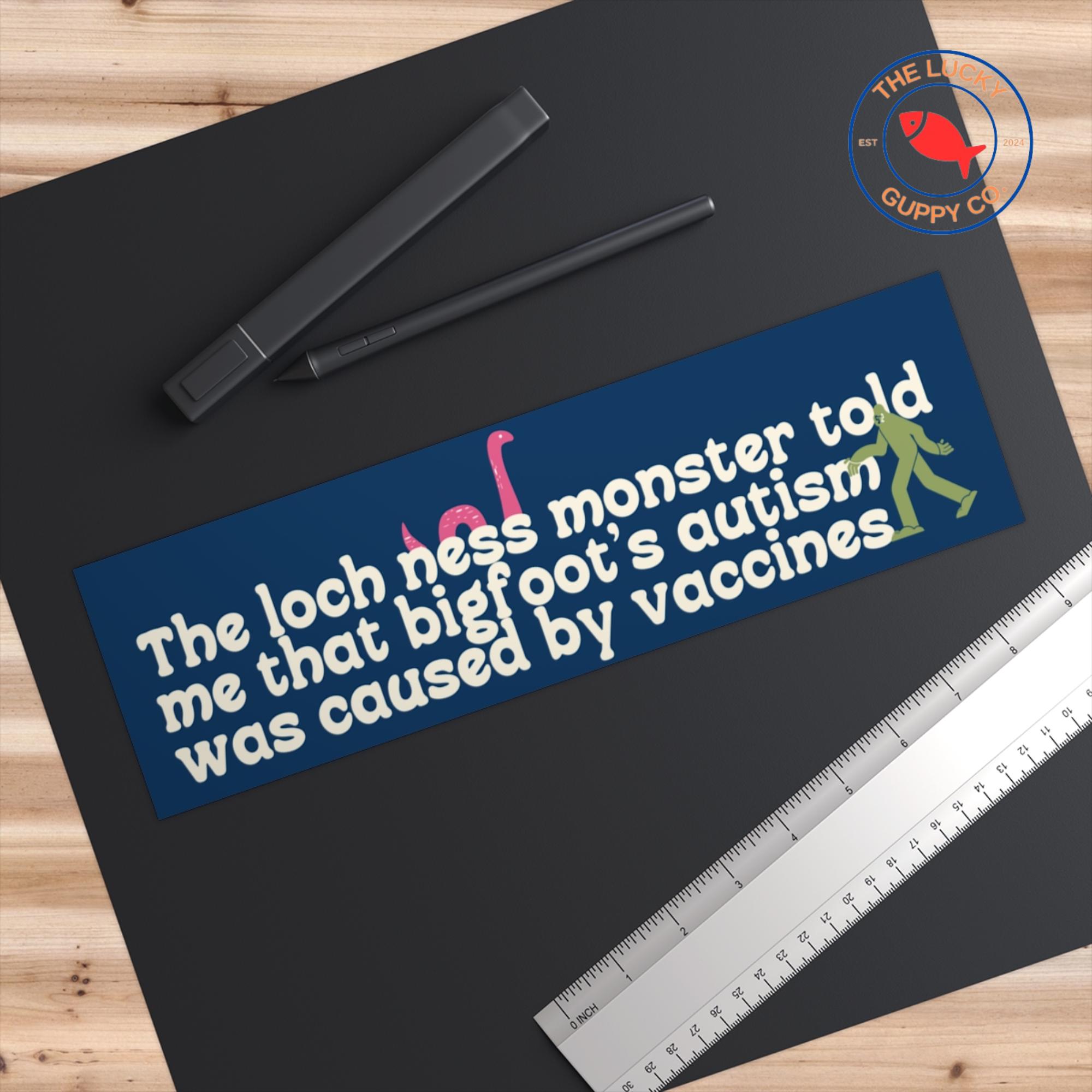 Discover In Science We Trust Bumper Sticker Supporting NSF & NIH Scientists, STEMist Gift