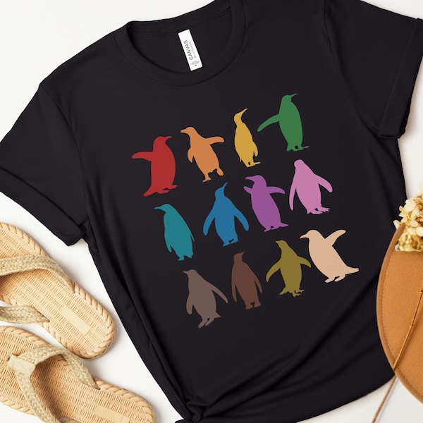 Rainbow Penguin Resist T-Shirt, Pro Diversity Equality Inclusion, Practice Empathy