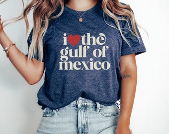 I Love The Gulf of Mexico T-Shirt: Unisex Cotton Tee, But it Was Assigned the Gulf of Mexico at Birth