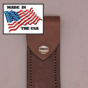 Folding knife sheath, leather knife sheath, folding leather sheath, knife sheath, leather sheath, handmade sheath