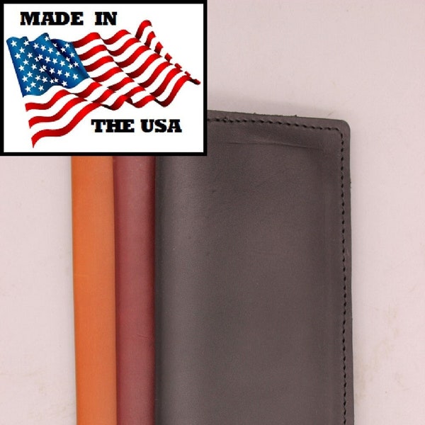 Mens tall wallet, roper wallet, leather roper wallet, leather wallet, checkbook style wallet, tall wallet, leather tall wallet, gift for man