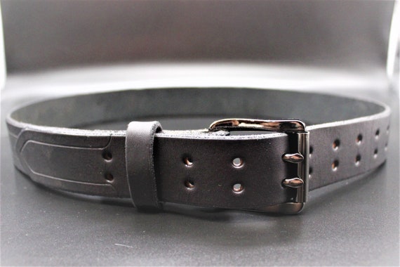heavy duty leather work belts