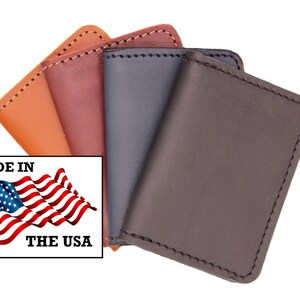 Monedero para tarjetas, billetera de cuero, billetera de cuero para tarjetas, tarjetero hecho a mano, billetera hecha a mano, billetera para tarjetas hecha a mano, tarjetero, billetera simple