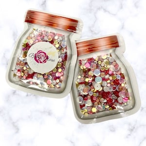 Ich liebe dich Pailletten Konfetti Mix | Shaker Karte | Shaker Tasche | Scrapbooking