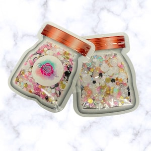 Hey Boo Sequin Confetti Mix / Shaker Card / Shaker Topper / Forniture per scrapbooking