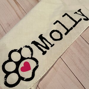 Personalized Dog Bandana